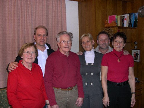 Leni Lechner, Vizebgm. Cornel Knapp, Jubilar Fritz Lechner, BGM LAbg. Sonja Ottenbacher, Günter Lechner, Erika Sinnhuber